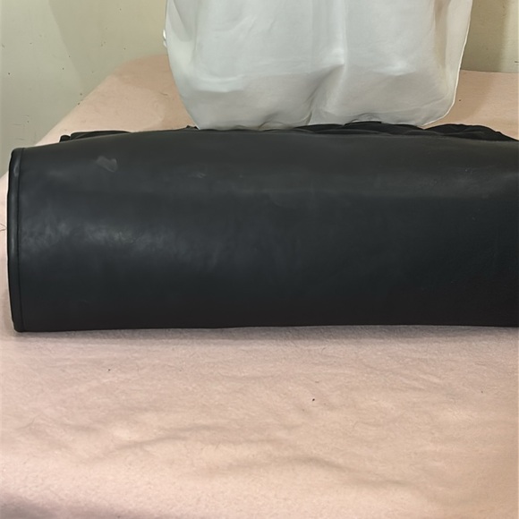 Kurt Geiger Black Quilted Tote with Gold Accent - Picture 7 of 7